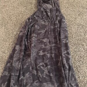 Lululemon Athletica Charcoal Hoodie camo